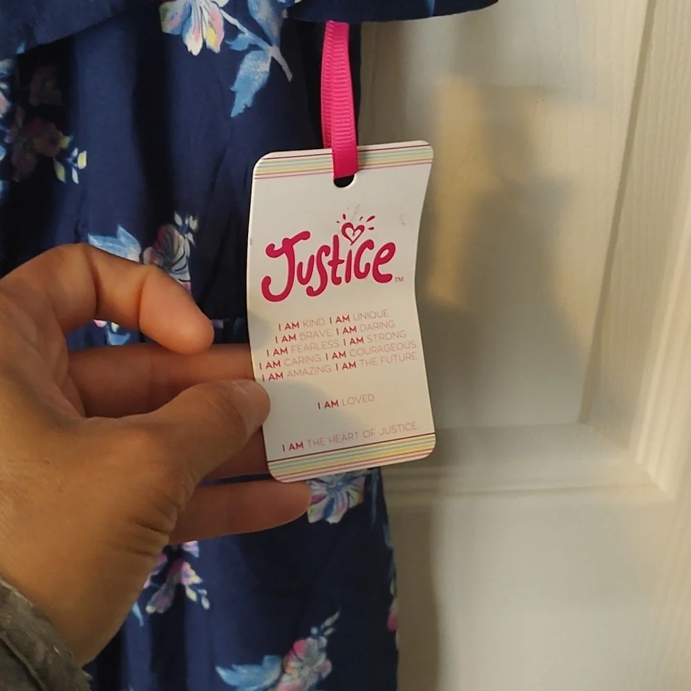NWT JUSTICE Floral Maxi Dress